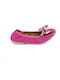 Ricco Mondo Kids Suede Ballerinas Fuchsia