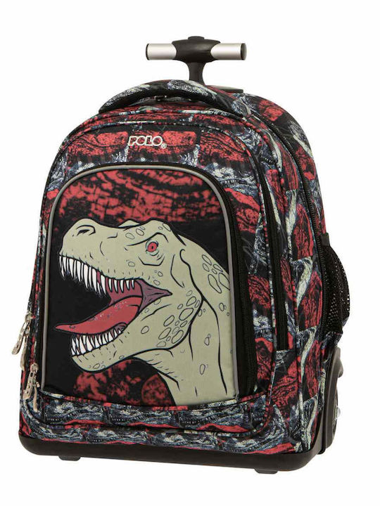 Polo Rolling School Bag Trolley Elementary, Elementary Dinosaur 30lt