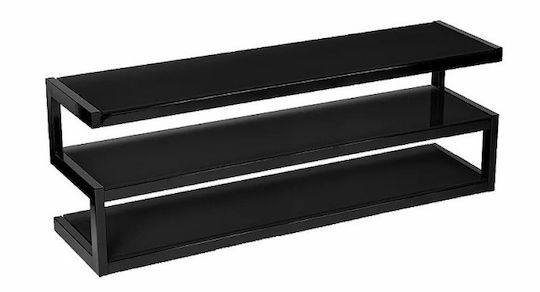 NorStone Esse 140 AV Мебел за Hi-Fi Черен 140x53x40см