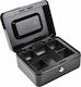 Lalos Cash Box with Lock Black 2219/BL