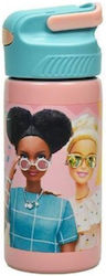 Gim Barbie Stainless Steel Kids Water Bottle Ba...