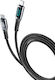 Cellular Line Cablu USB 2.0 Braided USB-C Masculin - USB-C 100W PD Negru 2m USBDATADISC2CTAB2K