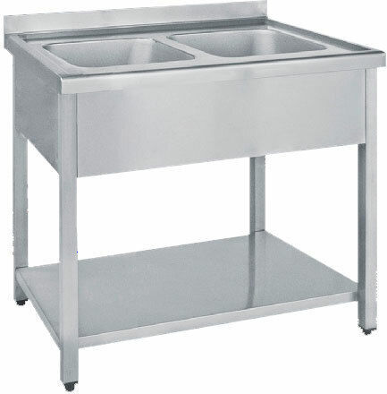 Bambas Frost Λάντζα Ανοιχτή Διπλή LA2-180 με 2 Γούρνες 40x40x25cm