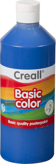 Creall Basic Τέμπερα Ζωγραφικής 11 Dark Blue σε Μπουκάλι 500ml