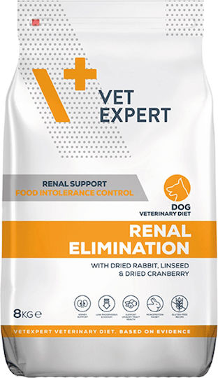 VetExpert Intestinal Elimination 8kg Dry Food Gluten-Free for Adult Dogs with Rabbit