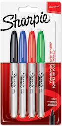 Sharpie Permanent Markers Multicolour 4pcs 1985858