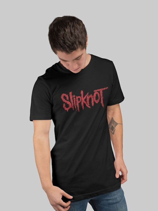 Slipknot T-Shirt logo - BLACK