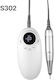 Nail Drill Battery White with Pedal with 3000 Rotations per Minute