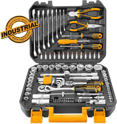 Ingco HKTHP21001 Tool Case with 100 Tools