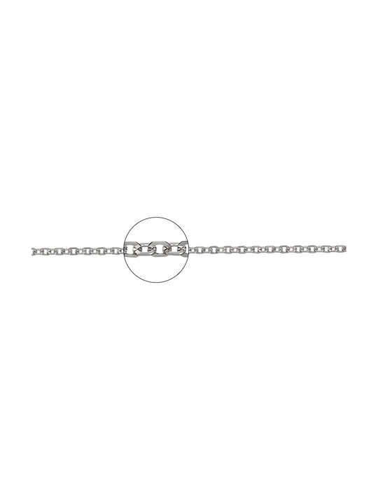 Chain Kriko Kriko n2 White gold, 40cm