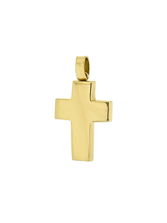 Gold Cross 18 Carat ST00258 (Unisex)