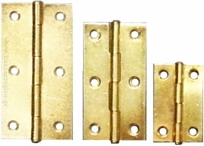 Hinge Narrow Lightweight Hinge 40x25mm Yellow Italy