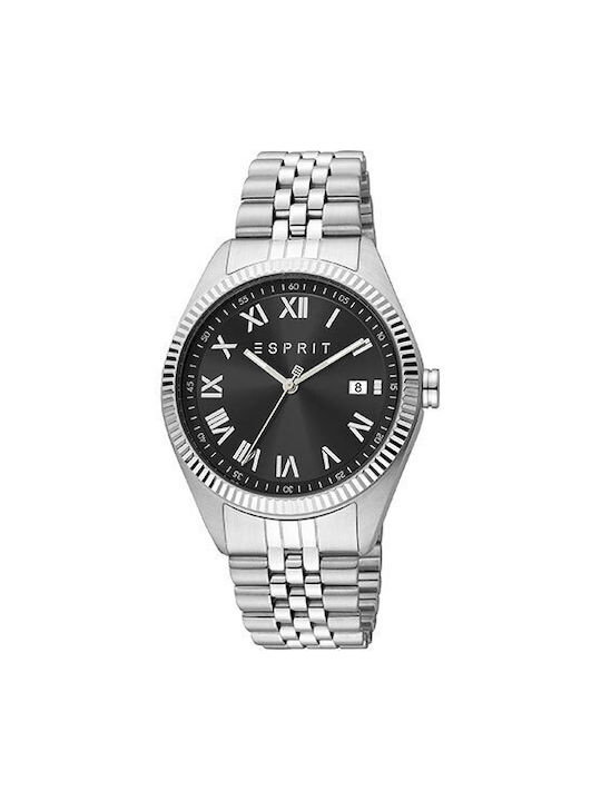 Esprit Watch Battery with Silver Metal Bracelet