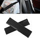 Mizoo Set of 2pcs Car Seat Belt Pads Black