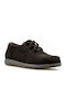 Women's Suede Oxford Shoes Black