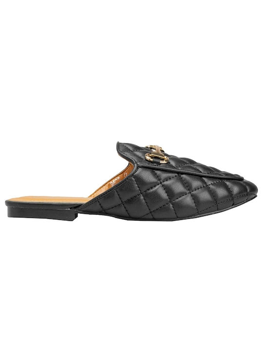 InShoes Flat Mules Black 493G9679
