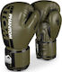 Phantom Boxing Gloves made of Synthetic Leather for Match Green