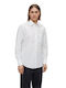 Hugo Boss Men's Shirt Long Sleeve Cotton White