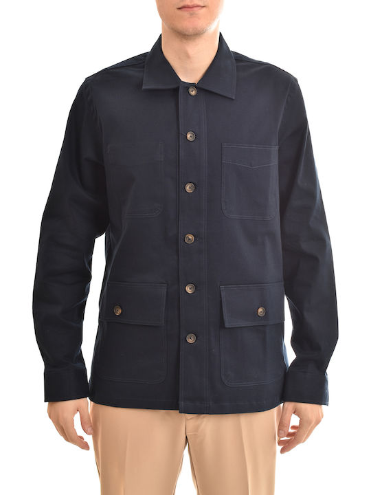 Bizzaro Overshirt Navy Μπλε