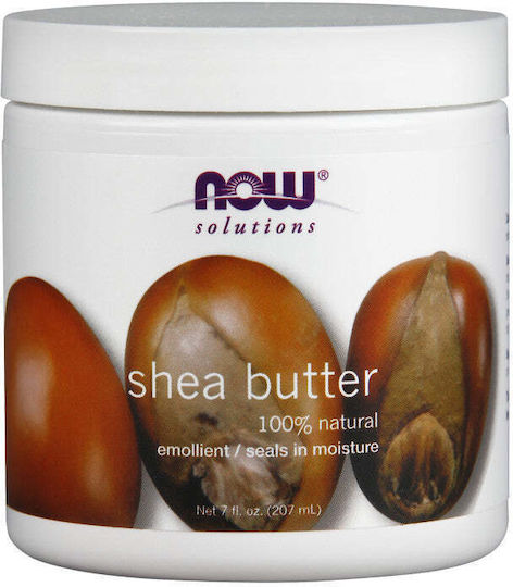 Now Foods Shea Butter Ενυδατικό Butter Σώματος για Όλες τις Επιδερμίδες 207ml