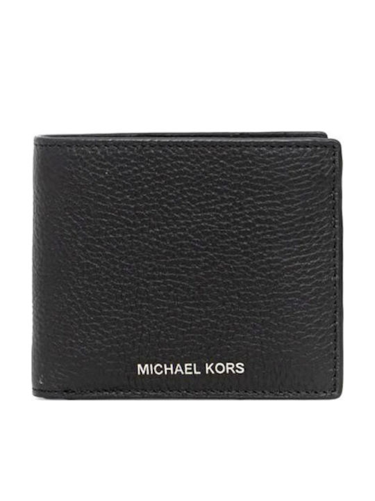 Michael Kors Δερμάτινο Ανδρικό Πορτοφόλι Μαύρο