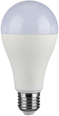 V-TAC LED Lampen für Fassung E27 und Form A65 Naturweiß 1521lm 1Stück