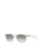 Ray Ban Wayfarer Sunglasses with Transparent Frame and Gray Gradient Lens RB2132 632532