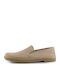 Fabric Men's Espadrilles in Beige Color