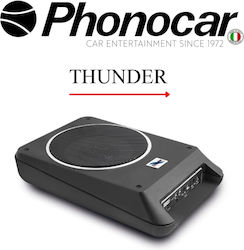 Phonocar Αυτοενισχυόμενο Subwoofer Αυτοκινήτου 160W RMS με Κούτα