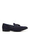 Δερμάτινα Ανδρικά Loafers σε Μπλε Χρώμα