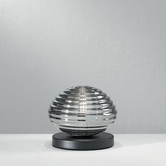 Fan Europe Decorative Lamp with Socket for Bulb E27 Black
