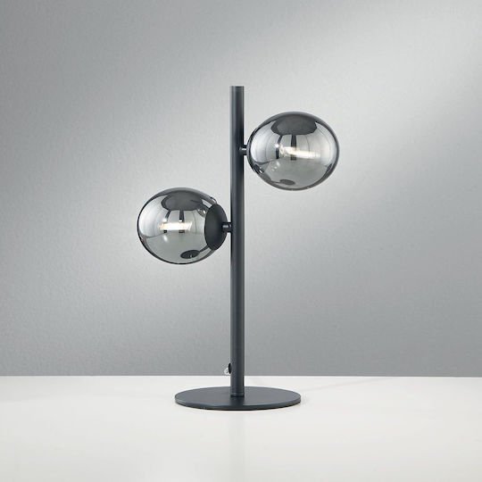 Fan Europe Decorative Lamp with Socket for Bulb G9 Black