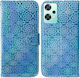 Colorful Wallet Piele artificială Albastru (OnePlus Nord CE 2 Lite 5G )