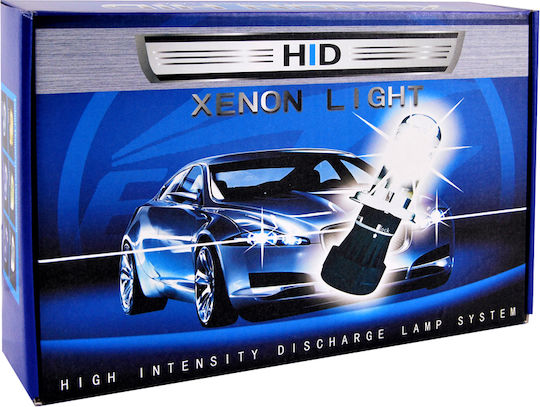 Xenon Σετ Φωτισμού Αυτοκινήτου H.I.D Super Slim Ballast H3 12V 6000K Ψυχρό Λευκό