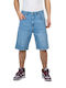 Reell Solid Herrenshorts Jeans Hellblau