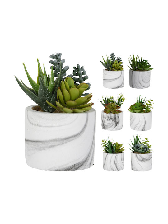 Artificial Plant in Small Pot Succulent Plant 15cm 1pcs