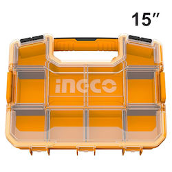 Ingco Tool Compartment Organiser 9 Slot Yellow