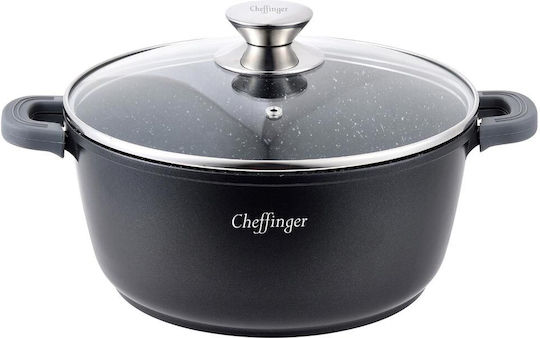 Cheffinger Βαθιά Κατσαρόλα από Αλουμίνιο 24cm