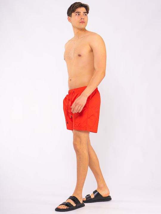 Herren Bermudashorts einfarbig | MW100 Wade - Rot