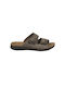 Level Anatomic Men's Leather Sandals Brown