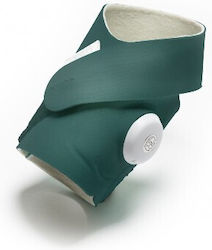 Owlet Care Smart Sock 3 Protector pentru Bebeluși cu închizător Hoop & Loop din Țesătură Deep Sea Green 1buc