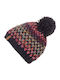 MORGAN Pom Pom Beanie Frauen Beanie Gestrickt in Blau Farbe