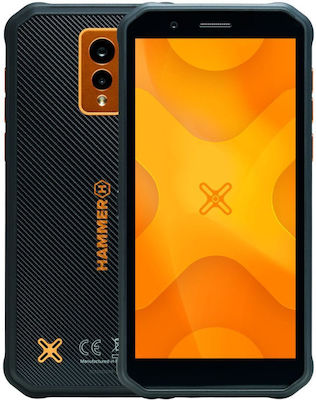 Hammer Energy X Dual SIM (4GB/64GB) Rezistent Smartphone Black / Orange