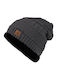 Beanie Beanie Knitted in Gray color