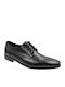 6005 Leder Herrenschuhe Schwarz