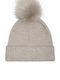 Vero Moda Pom Pom Beanie Frauen Beanie Gestrickt in Gray Farbe