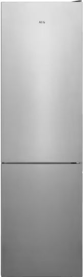 AEG Fridge-Freezer 367lt NoFrost H201xW59.5xD65cm Inox RCB636E8MX