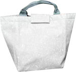 Summertiempo Ισοθερμική Τσάντα Χειρός Λευκή Μ34 x Π16 x Υ24εκ.