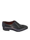 Handmade Men's Leather Dress Shoes Navy Blue
