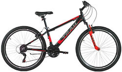 Trail 600 26" Μαύρο Mountain Bike με 21 Ταχύτητες
